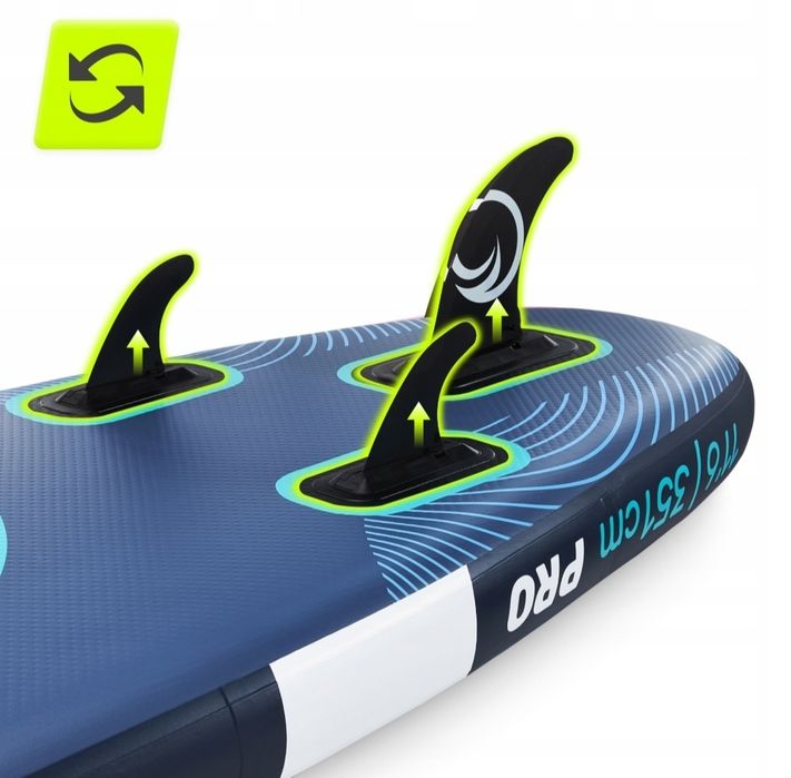 Надувна дошка SUP для плавання TSUNAMI 350 см