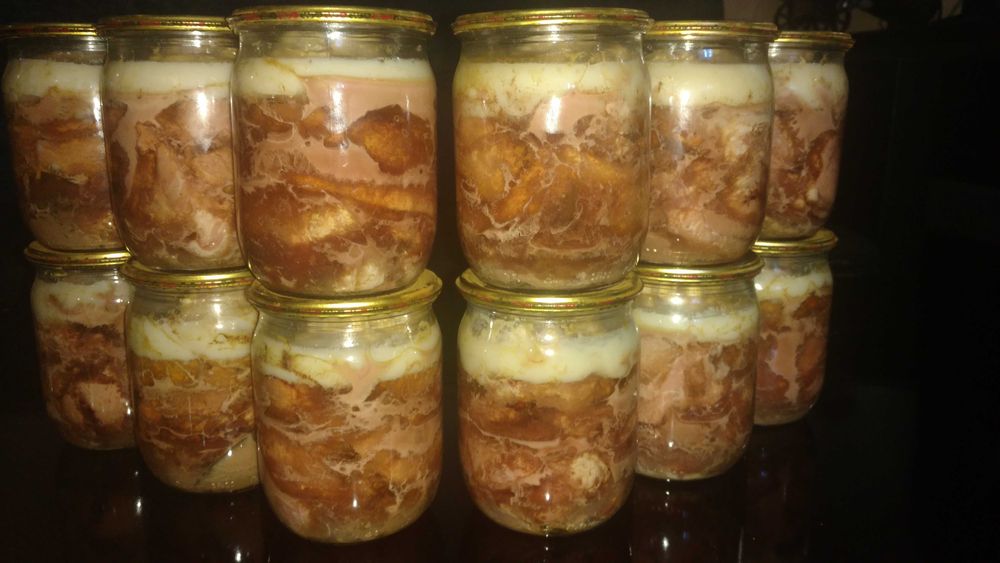 Тушонка куряча тушенка свинна домашня