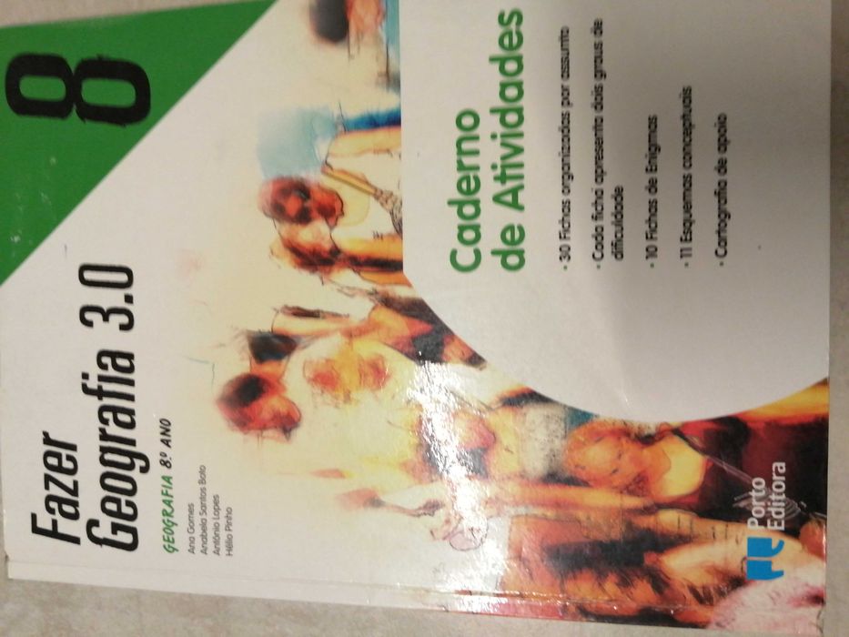Caderno de atividades "Fazer Geografia  3.0" 8º ano - usado