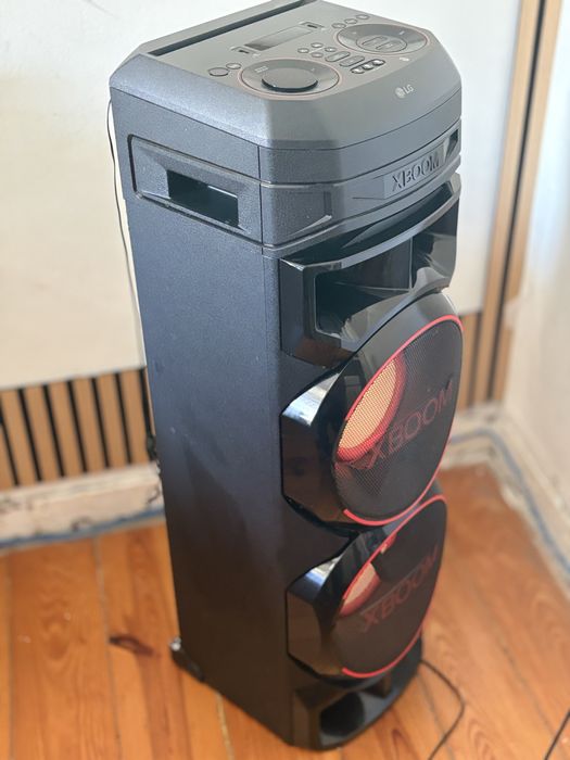 Torre de som LG XBOOM RNC9 1000W - usada apenas 3 vezes