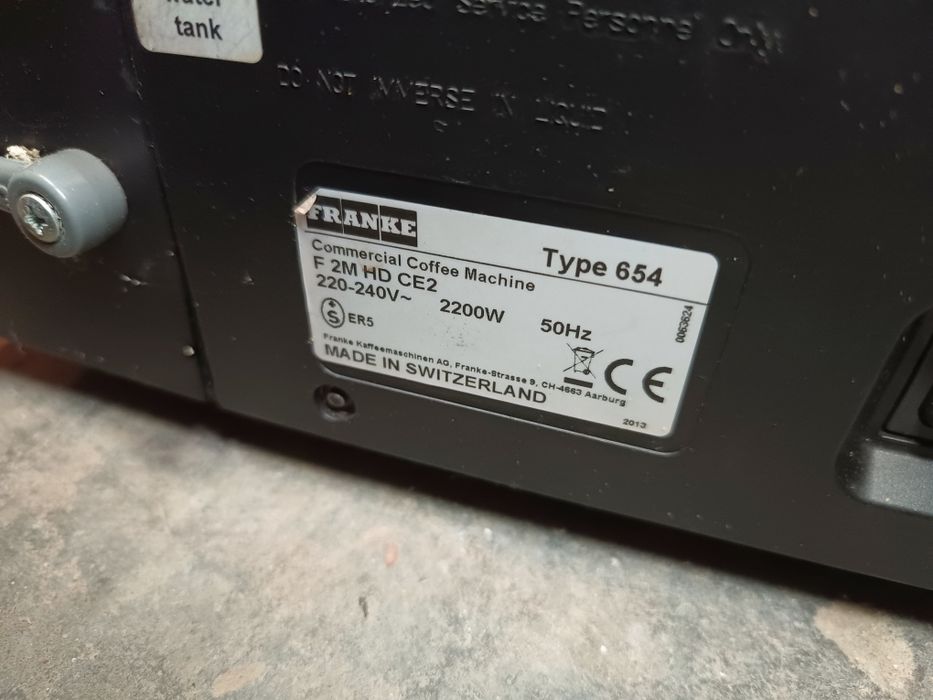 Expres do kawy Franke 654