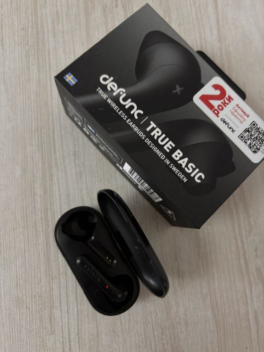 Гарнітура DEFUNC  true basic black, наушники