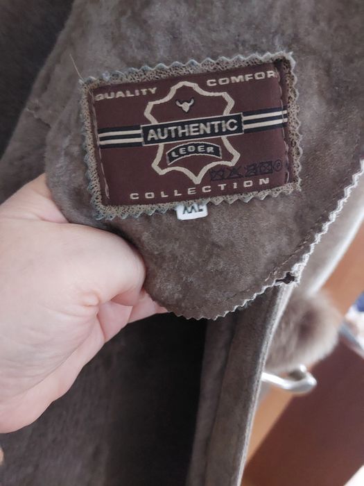 Kożuch damski XXL skora naturalna