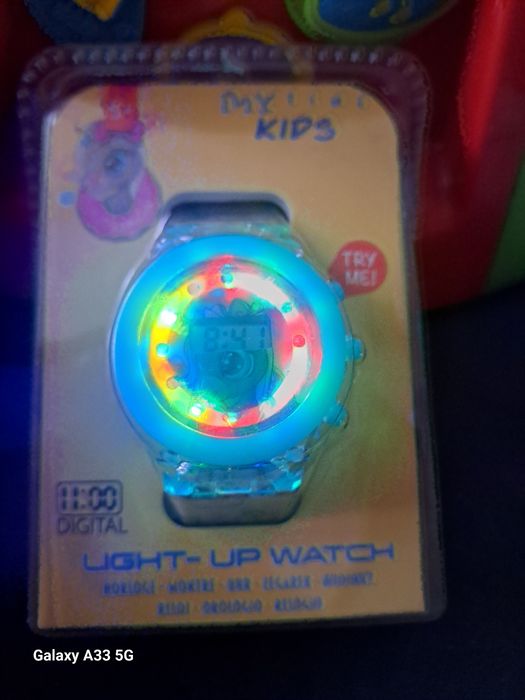 Świecąc zegarek dla dzieci NOWY