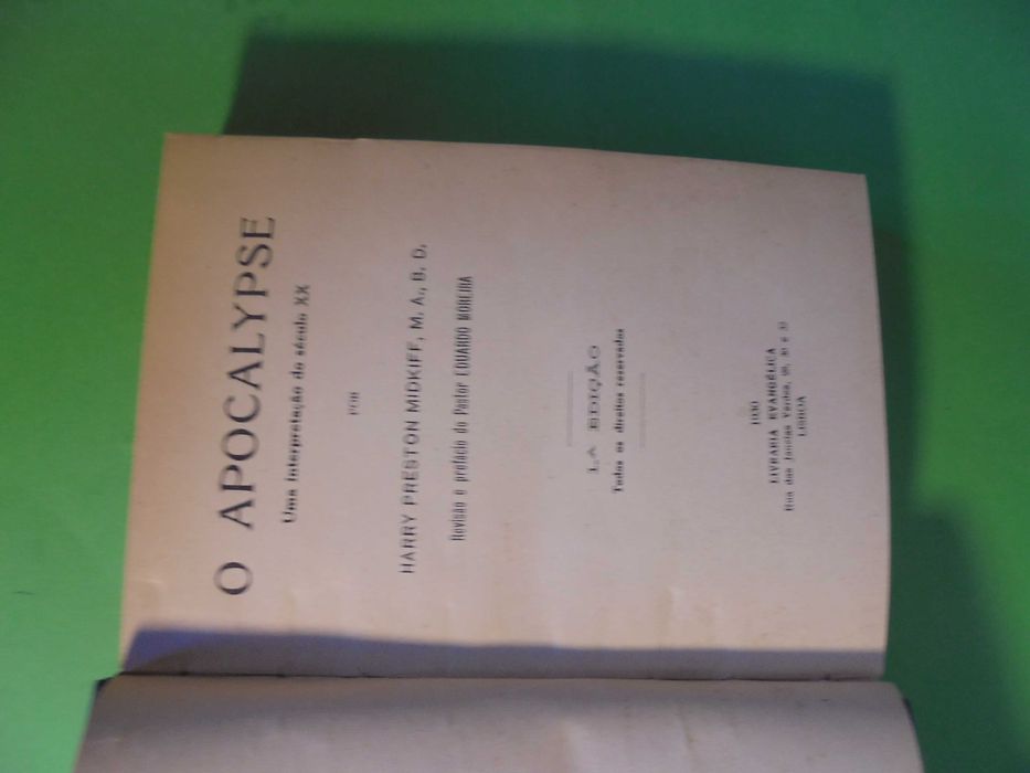 Midkiff (Harry Preston);O Apocalypse