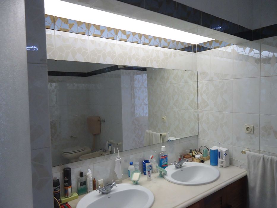 Apartamento abrange todo o primeiro piso