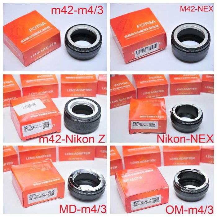 FOTGA M42 - Micro 4/3 Адаптер, переходник Olympus Panasonic