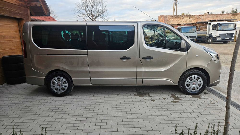 Wynajem Busa 9 osobowego Fiat Talento Renault Trafic