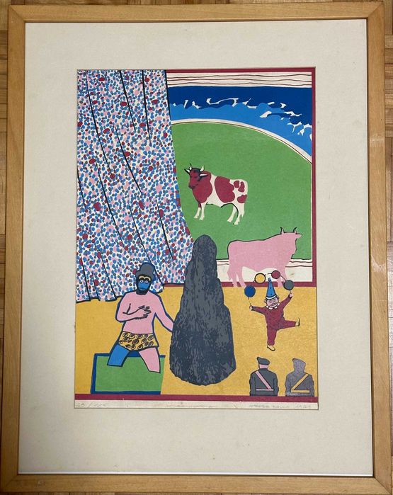Litografia, Pedro Rocha, 1979