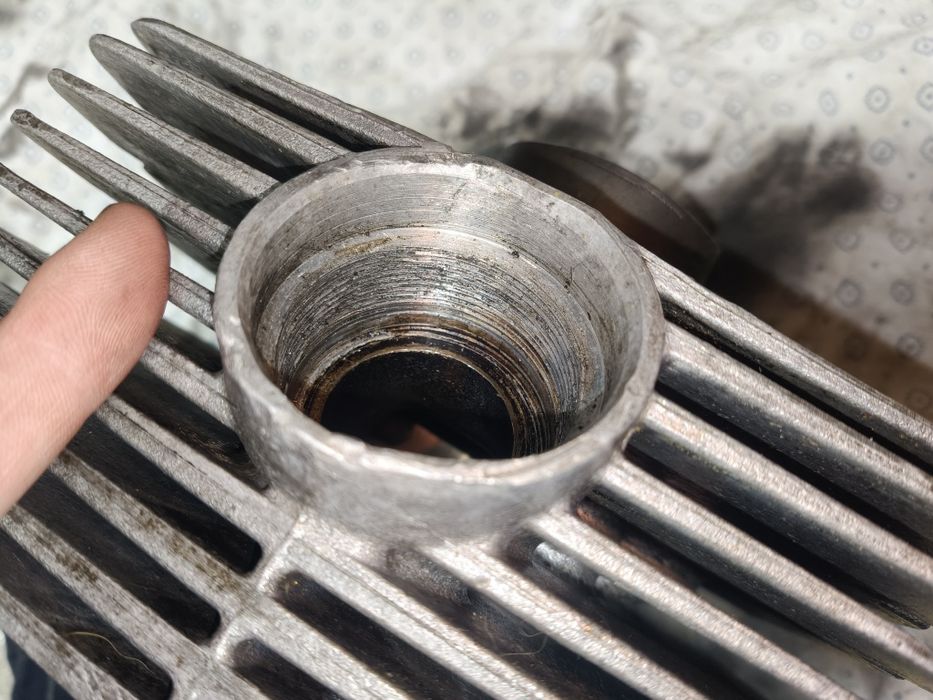 Orginalny Cylinder MZ 125, głowica, wał,  komplet