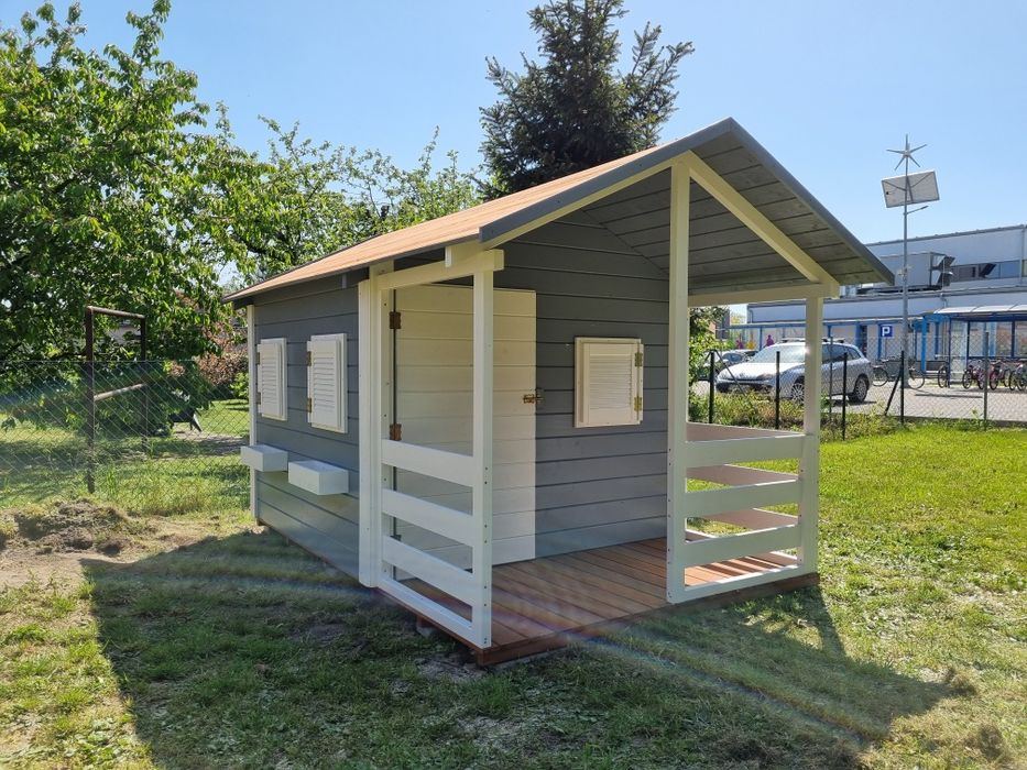 DUŻE domki drewniane dla dzieci