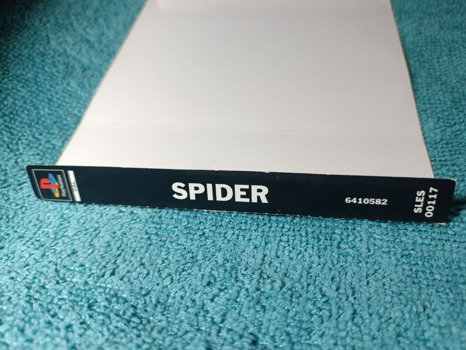 Ps1 PSX Spider psone PlayStation 1 Okładka Tylnia