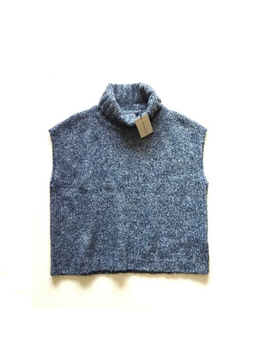 CHIARAMENTE wełniana kamizelka z golfem golf