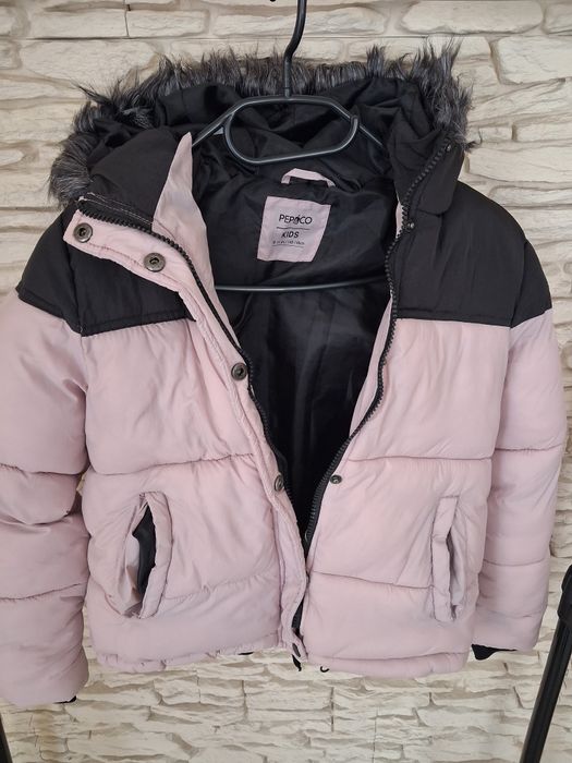 Kurtka zimowa dziewczęca/dla dziewczynki Speed.a 140, stan idealny