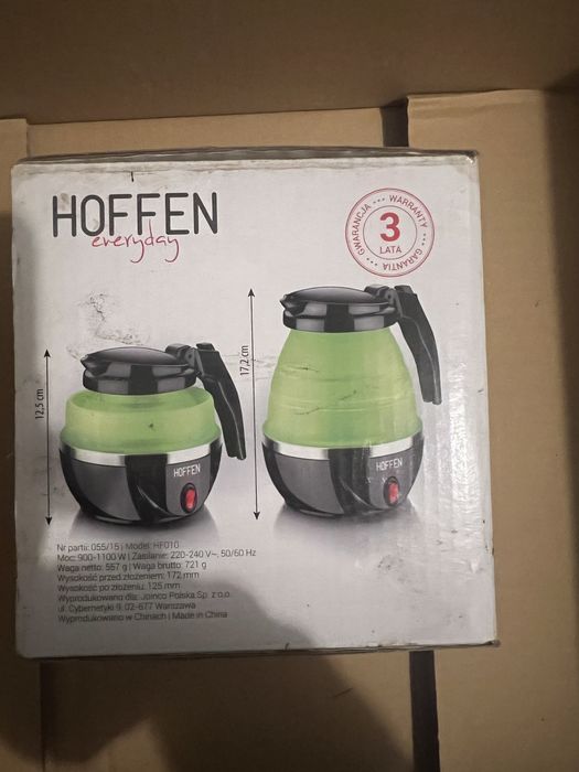 Czajnik ekektryczny skladany hoffen