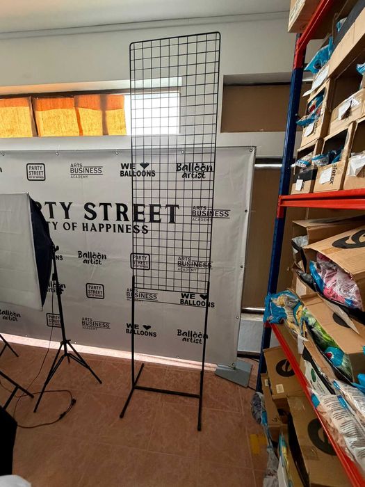 Grades pretas 172cm x 60cm + 140 cm de extenção vertical 6 uni