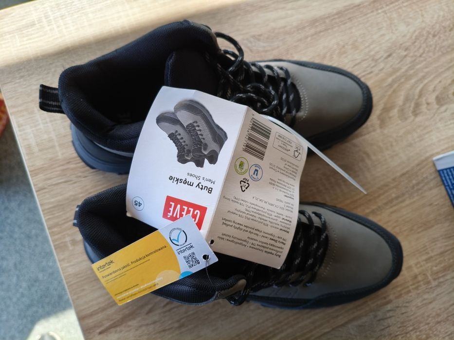 Buty trekkingowe Cleve rozmiar 45 Nowe