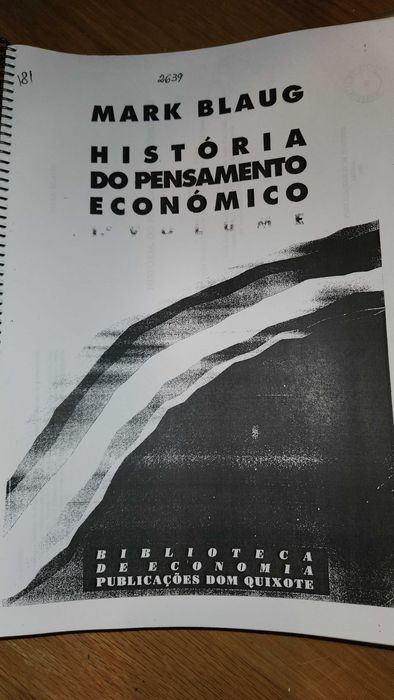 Fotocopias de diversos livros Economia
