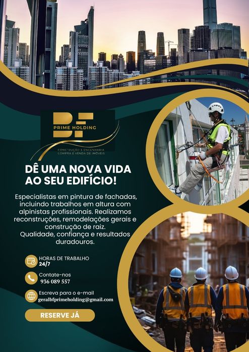 Serviços totalidade de construção