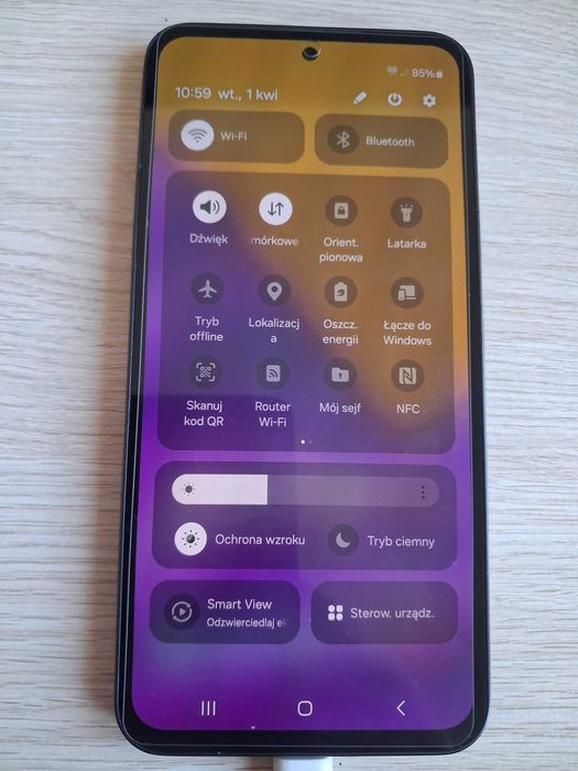 Telefon Samsung A54 5G 8/128 gb Android 16 Uszkodzony SM-A546B/DS A 54