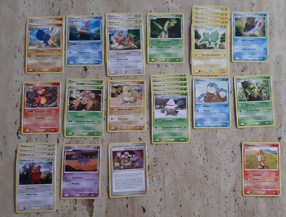 Pokemon Cartas TCG - Várias expansões - PT