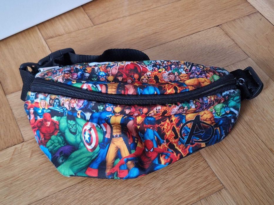 Saszetka, nerka, torebka na pasek dziecięca - Avengers