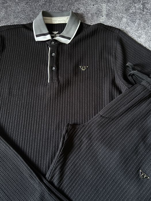 Комплект поло+штани Armani жакард