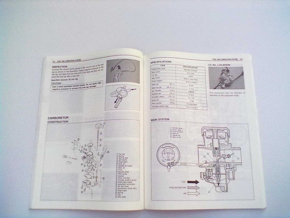 Manual Técnico Oficial Suzuki UE 125T - 150T