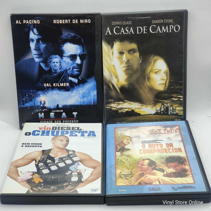 DVD 11/4 - Lote de 18 DVD's Diversos