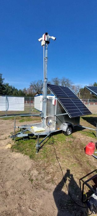 Mobilna wieża monitoringu - WYNAJEM