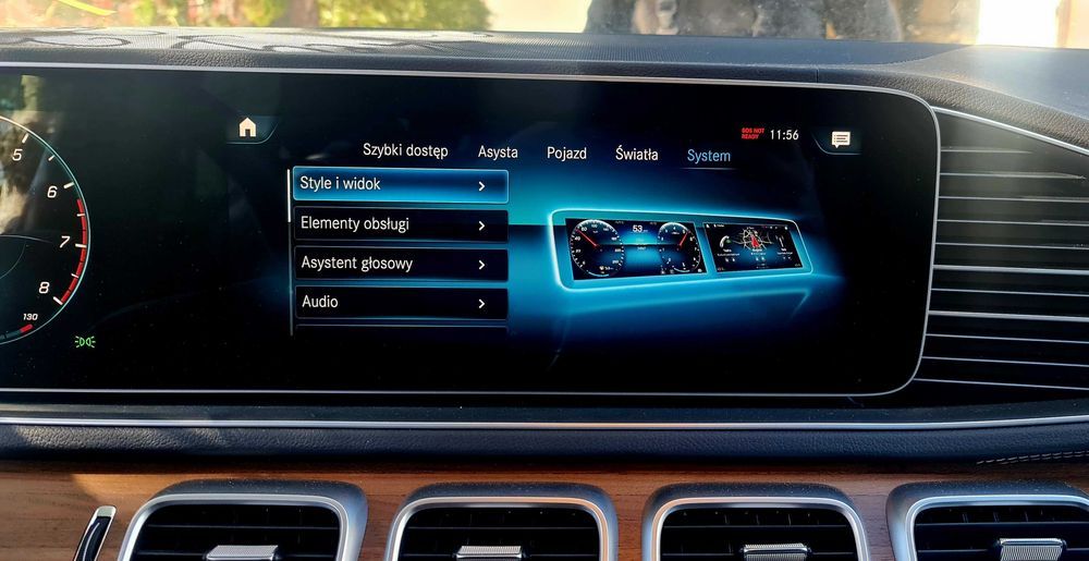 Mercedes Kodowanie Polski Język menu mapa konwersja usa europa