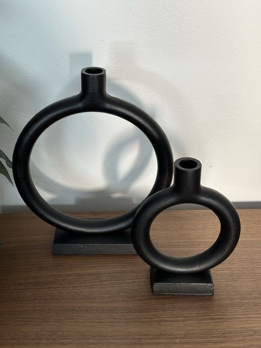 Jarras, castiçais, candeeiro, cesta - 18€ cada