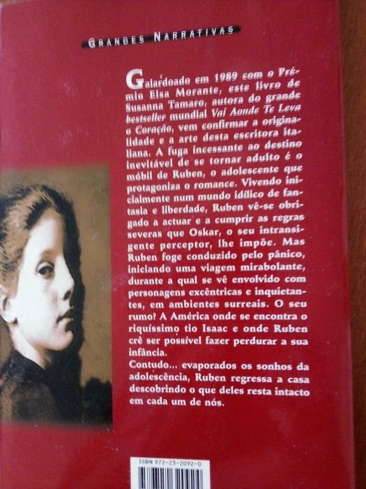 "Com a Cabeça nas Nuvens", Susanna Tamaro