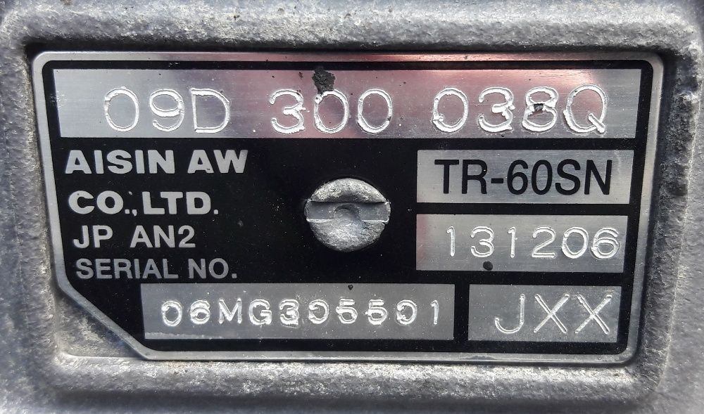 3.0TDI HXG/JXX коробка передач Audi Q7 / Ауди Ку7 Volkswagen