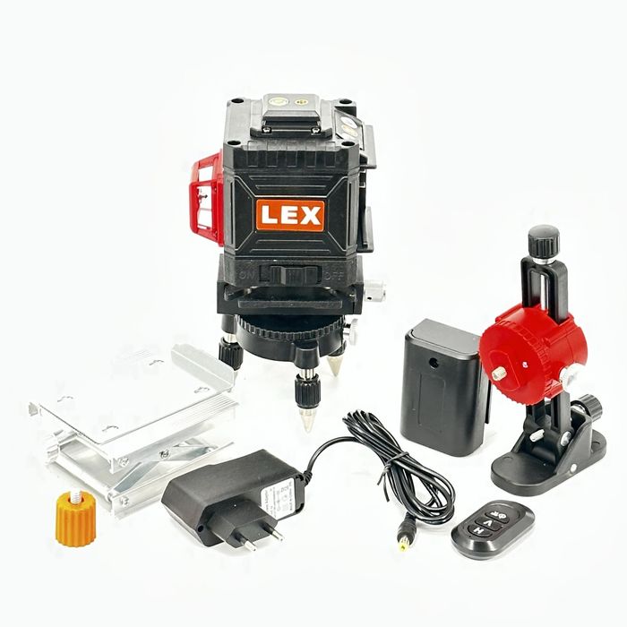 Лазерний рівень (нівелір) LEX LXNL 3DG зелений лазер