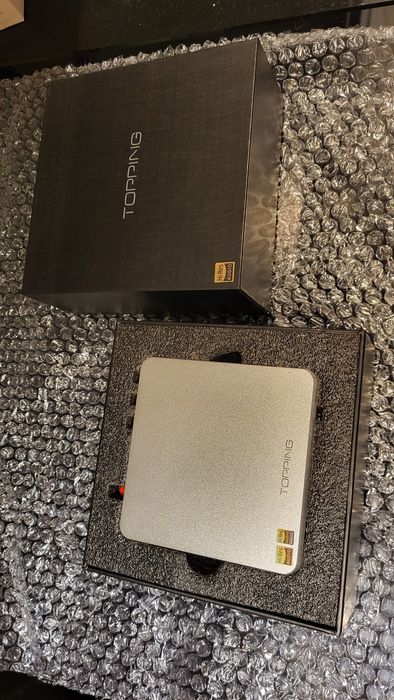 DAC Topping D50s Srebrny Komplet