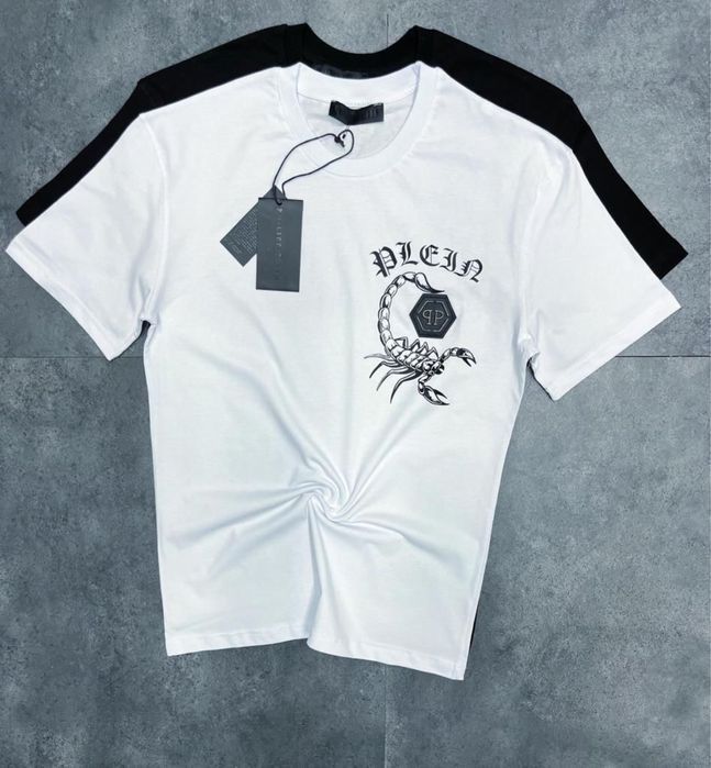 PHILIPP PLEIN футболка мужская брендовая  оригинал оверсайз