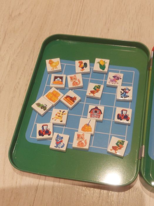 Gra Magnetyczna Memory Farma – WeVeel – Idealna do podróży!