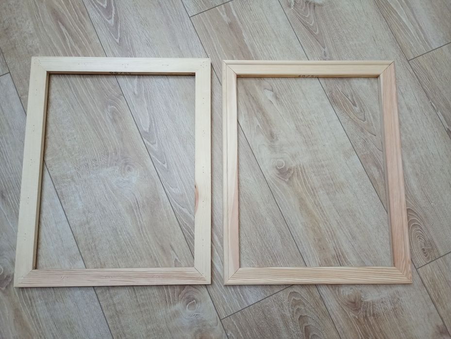 Ramka drewniana na obraz 50x40 surowa