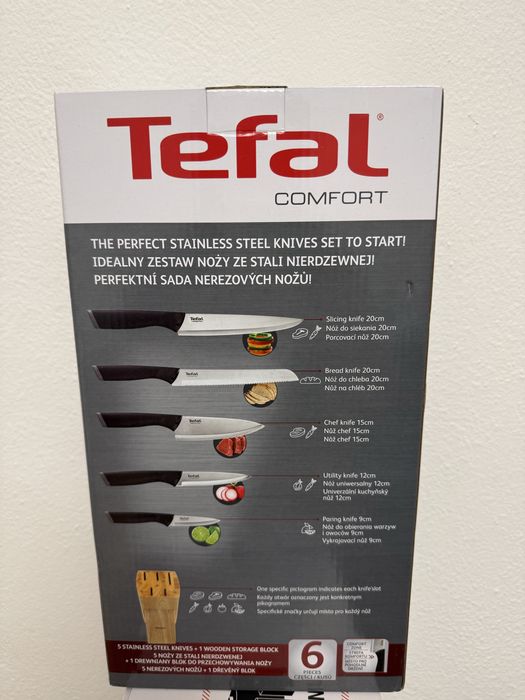 Zestaw Noży TEFAL Comfort (5 elementów)