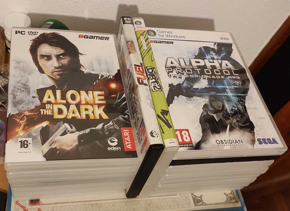Conjunto de Videojogos PC-DVD