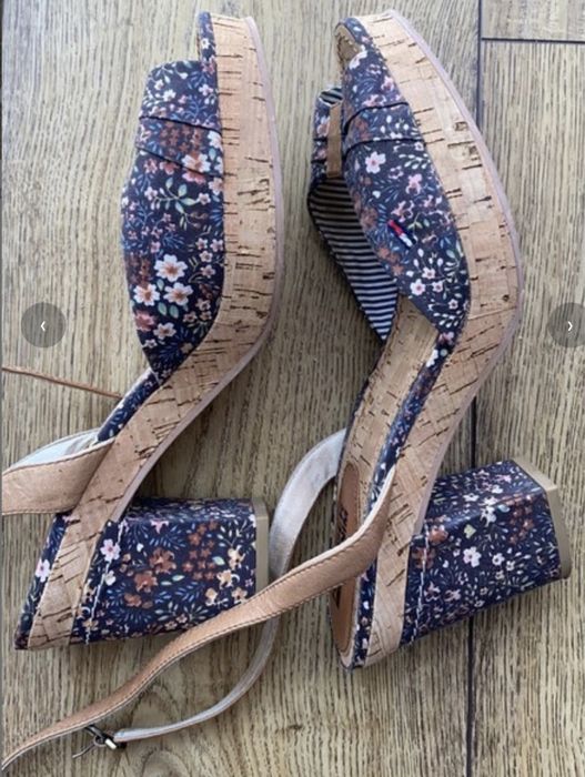 Tommy Hilfiger Denim koturny/sandały rozm. 40 przwie NOWE