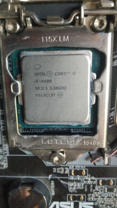 Материнська плата B150M-A asus + i5 6600 + 12 GB