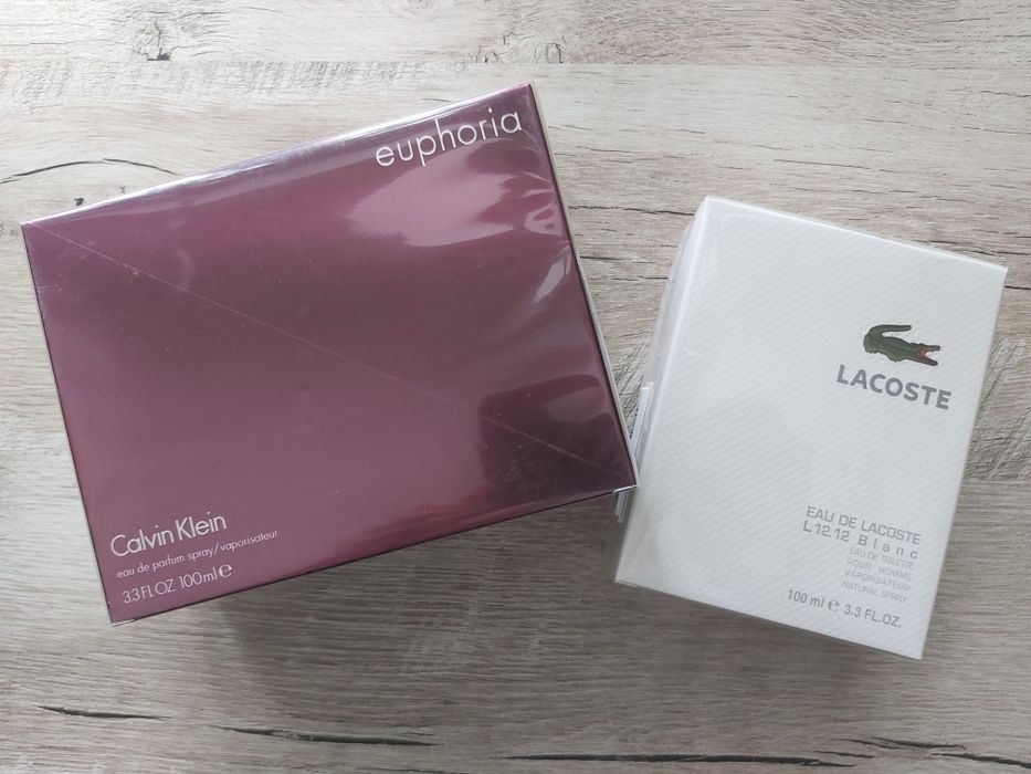 Calvin Klein Euphoria 100 мл/Lacoste Eau De L.12.12 Blanc 100 мл