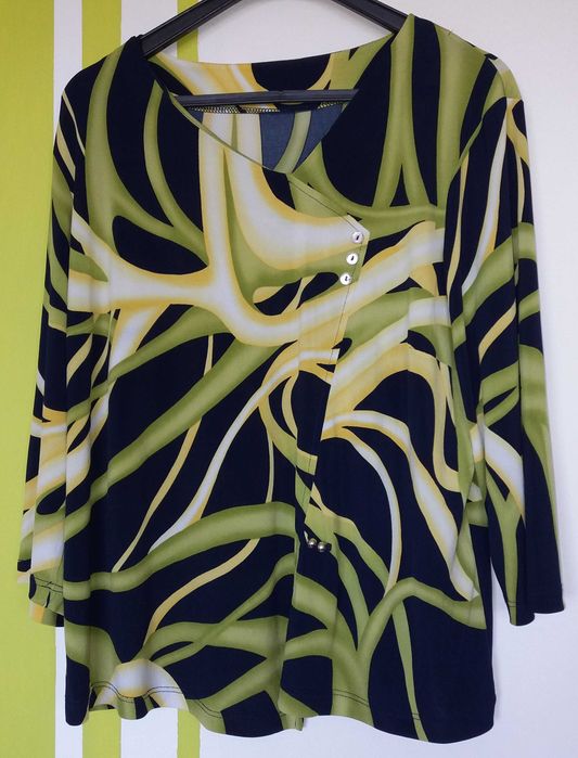 XL(50) Wygodna bluzka jak nowa Butik