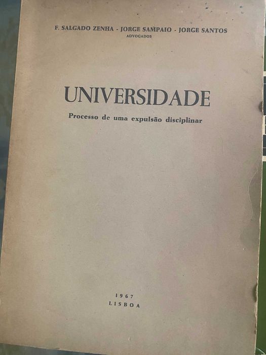 livro universidade processo de uma expulsão exemplar