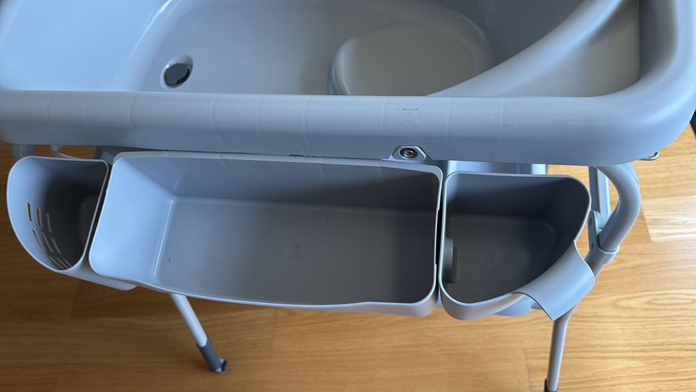 Banheira cuddle & bubble (muda fraldas)