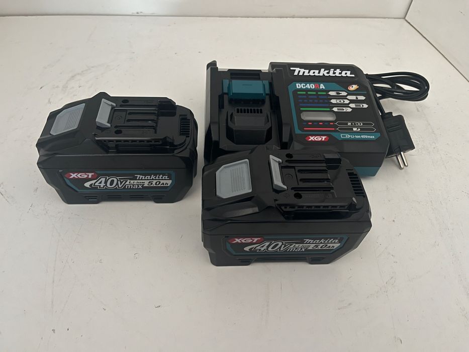 Makita zestaw zasilający XGT 40V 2x AKUMULATOR 5.0Ah + ŁADOWARKA