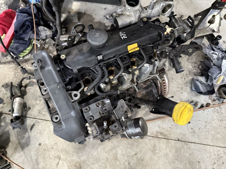 Двигун мотор k9k 1.5 к9к 636 renault 1.5dci 81kw