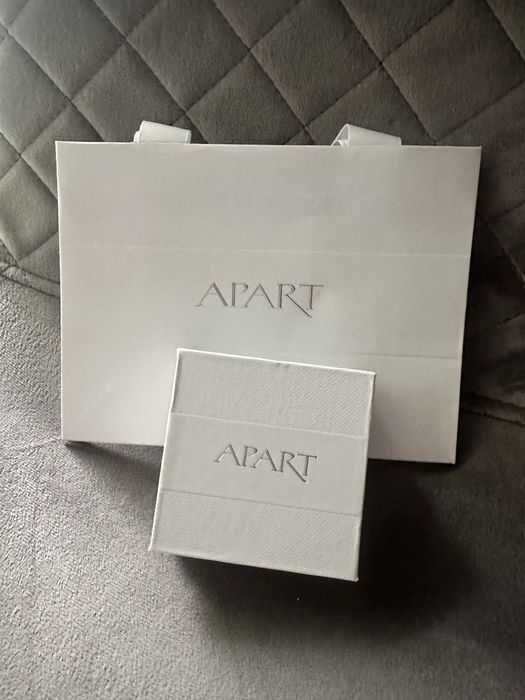 Komplet zestaw na Komunie Apart srebro 925